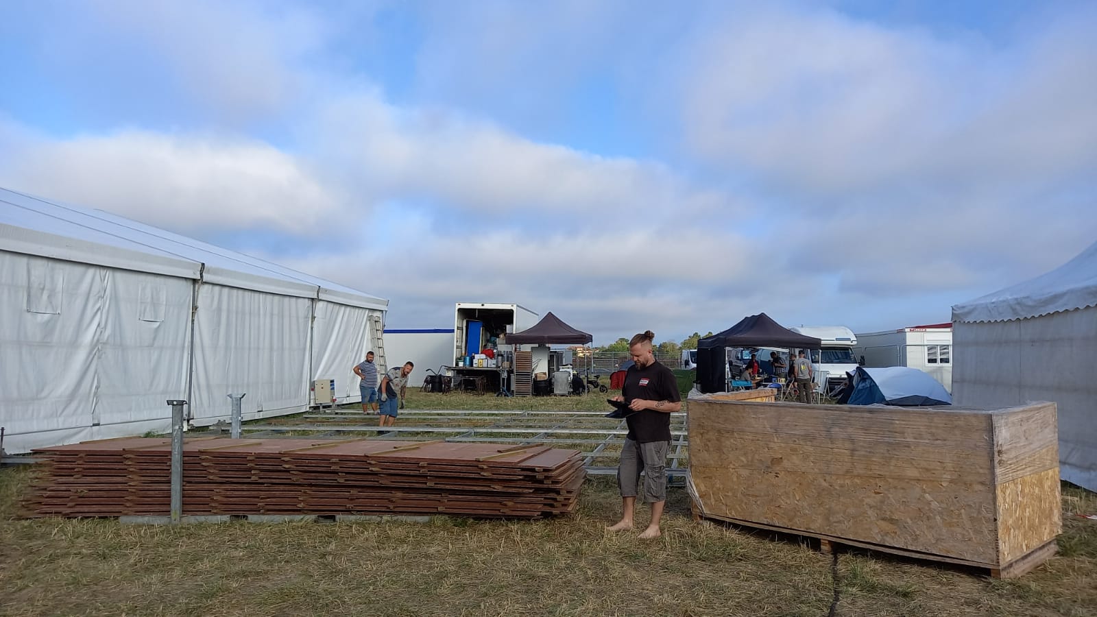 Le bar de la guinguette